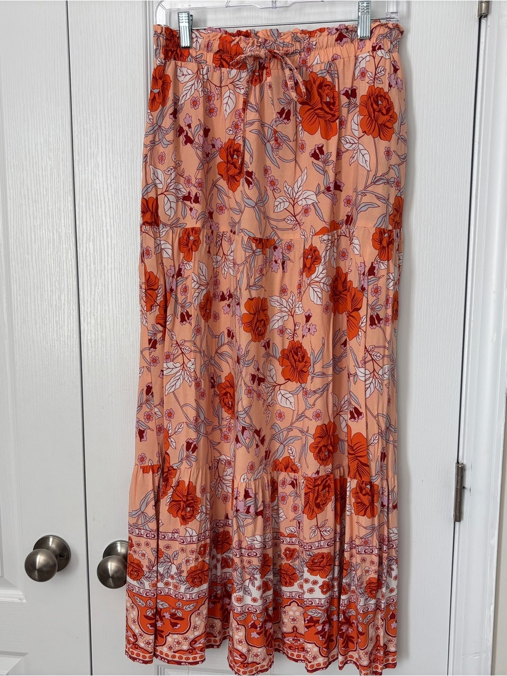 Women’s Boho Maxi Skirt - L